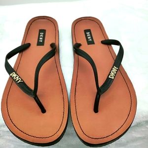 DKNY Sandals Flip Flops Thongs Women's Size 7-8
